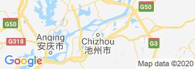 Chizhou map